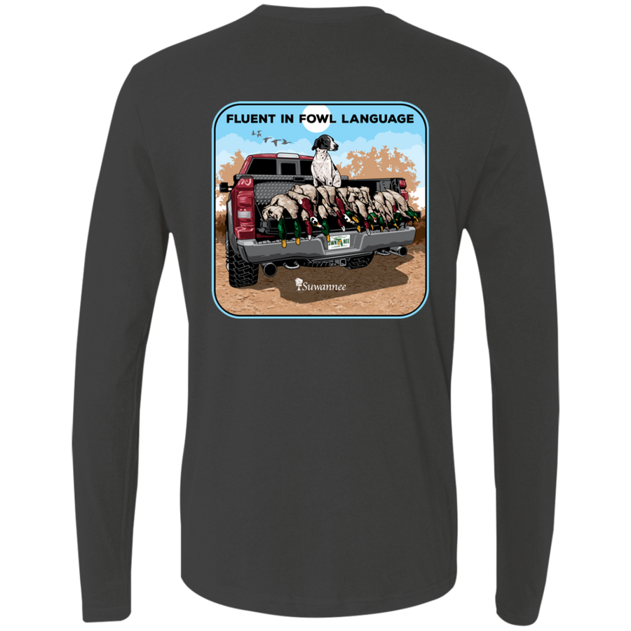 Daily Limit :: Mens LS Tshirt :: Fowl Language™