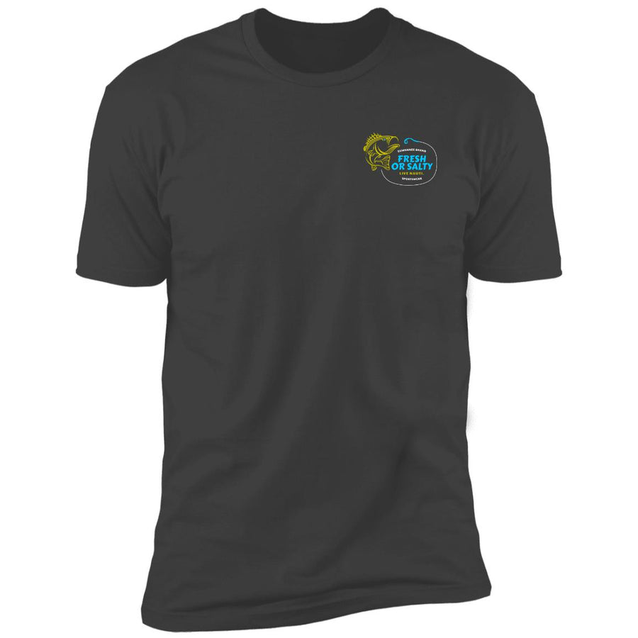 Bass Lure :: Mens SS Tshirt :: Fresh or Salty™