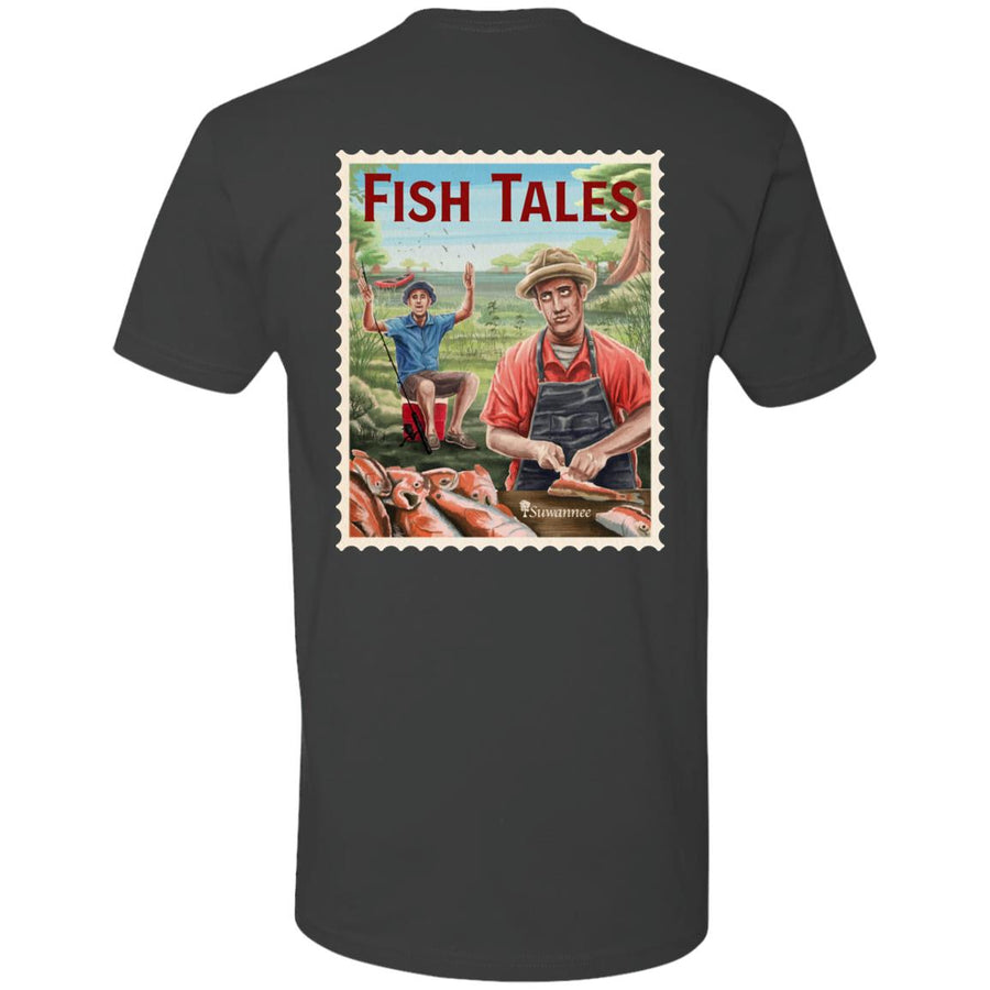 Fish Camp™ :: Mens SS Tshirt :: Fish Tales™