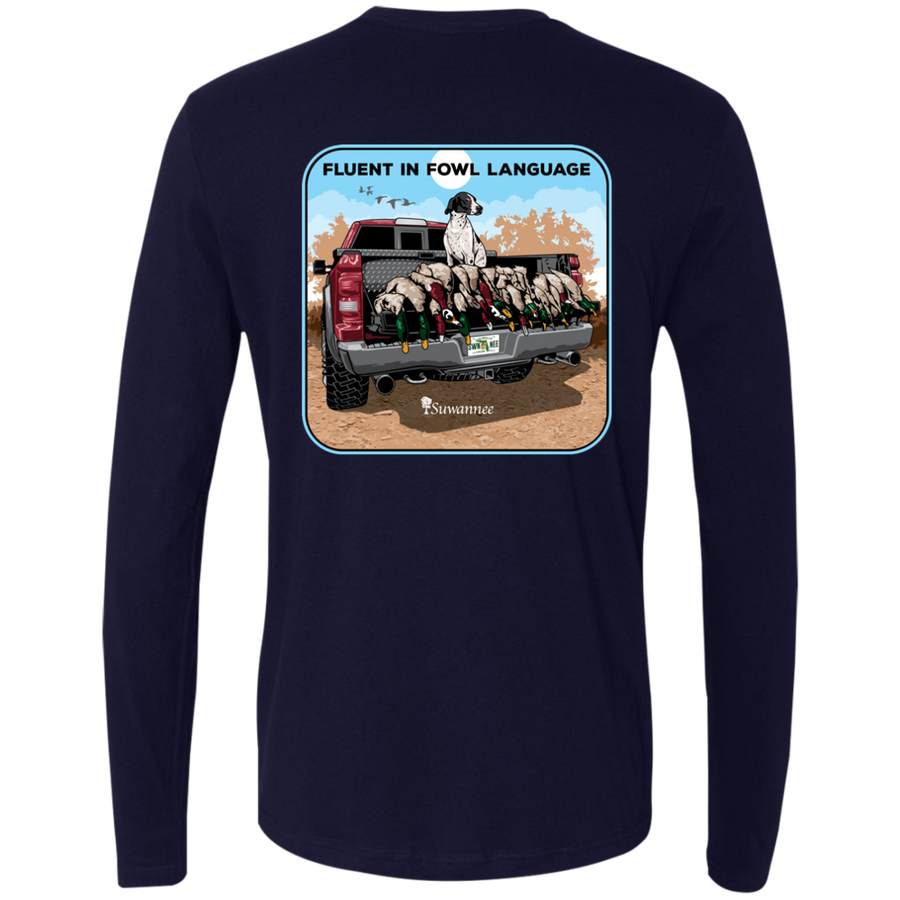 Daily Limit :: Mens LS Tshirt :: Fowl Language™