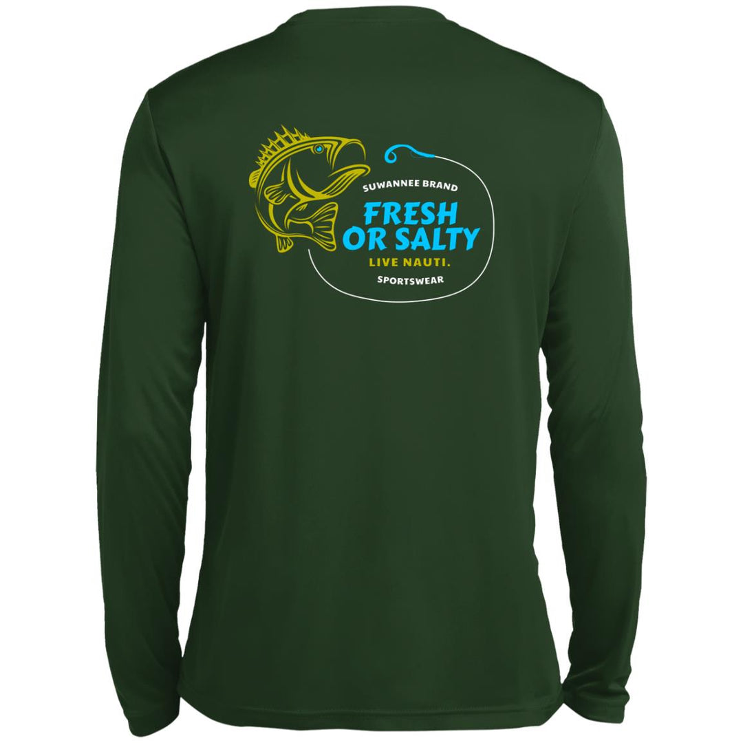 Bass Lure :: Mens LS Performance :: Fresh or Salty™