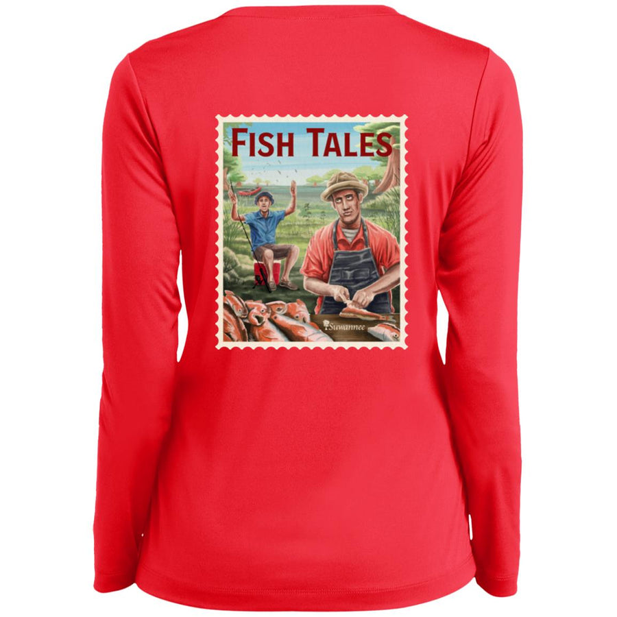 Fish Camp™ :: Womens LS Performance :: Fish Tales™