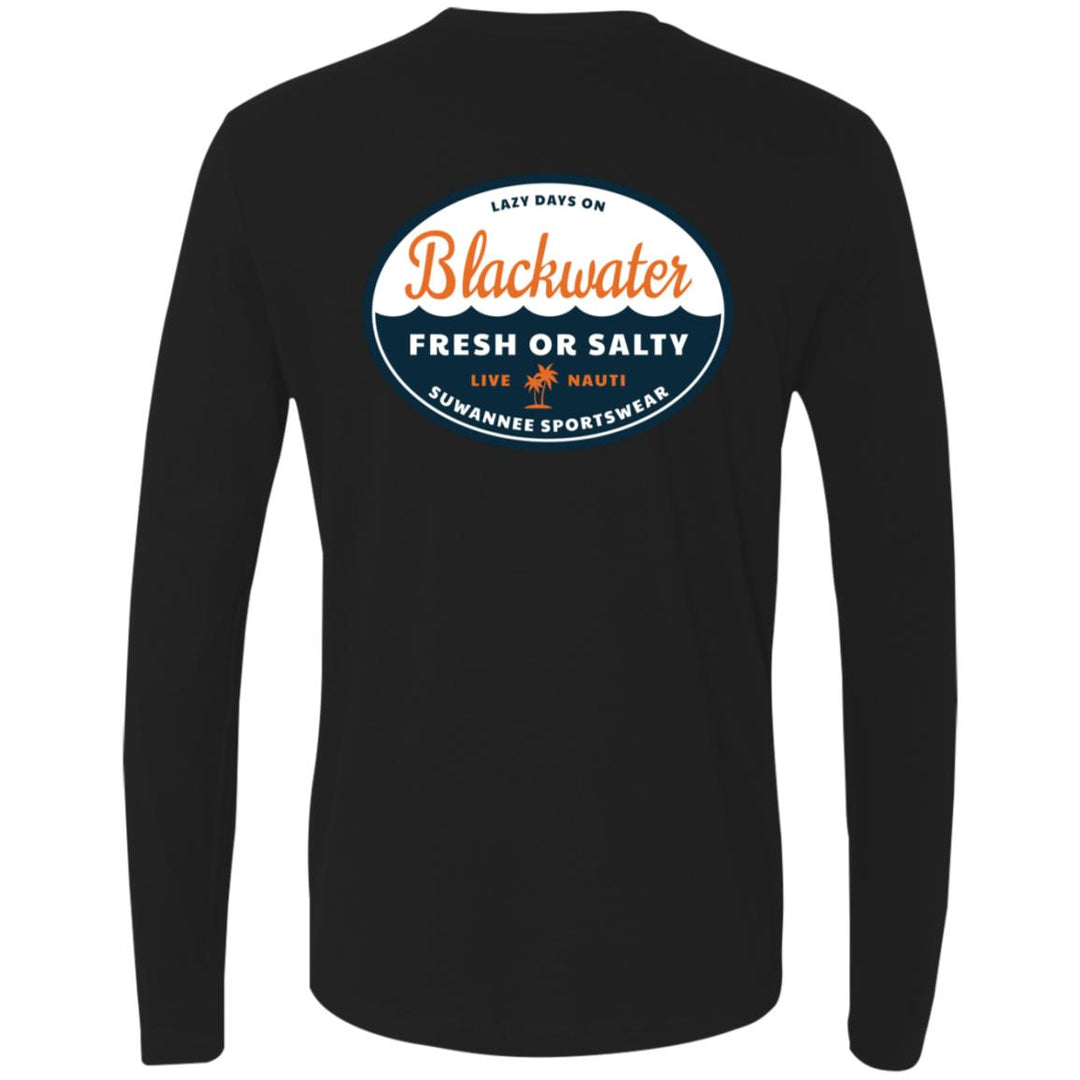 Fresh or Salty :: Mens LS Tshirt :: Blackwater™