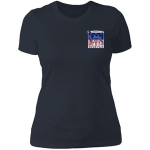 Red White & Bluetick™ :: Womens SS American Flag Tshirt :: Americana