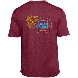 Bass Lure :: Mens SS Performance :: Fresh or Salty™