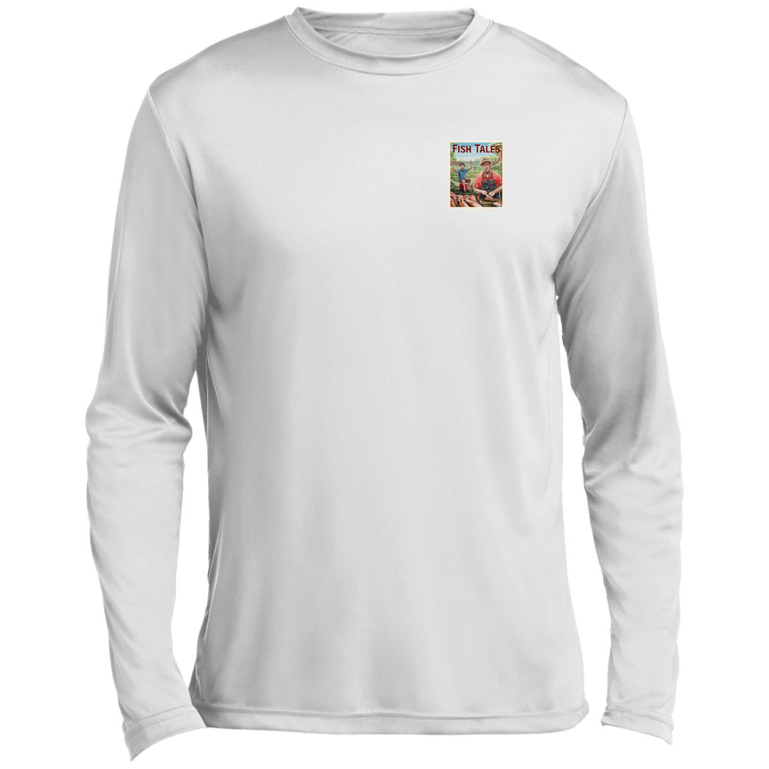 Fish Camp™ :: Mens LS Performance Tshirt :: Fish Tales™