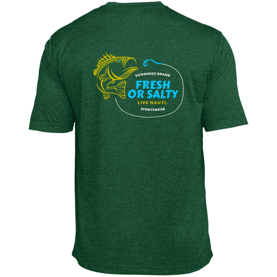 Bass Lure :: Mens SS Performance :: Fresh or Salty™