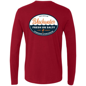 Fresh or Salty :: Mens LS Tshirt :: Blackwater™