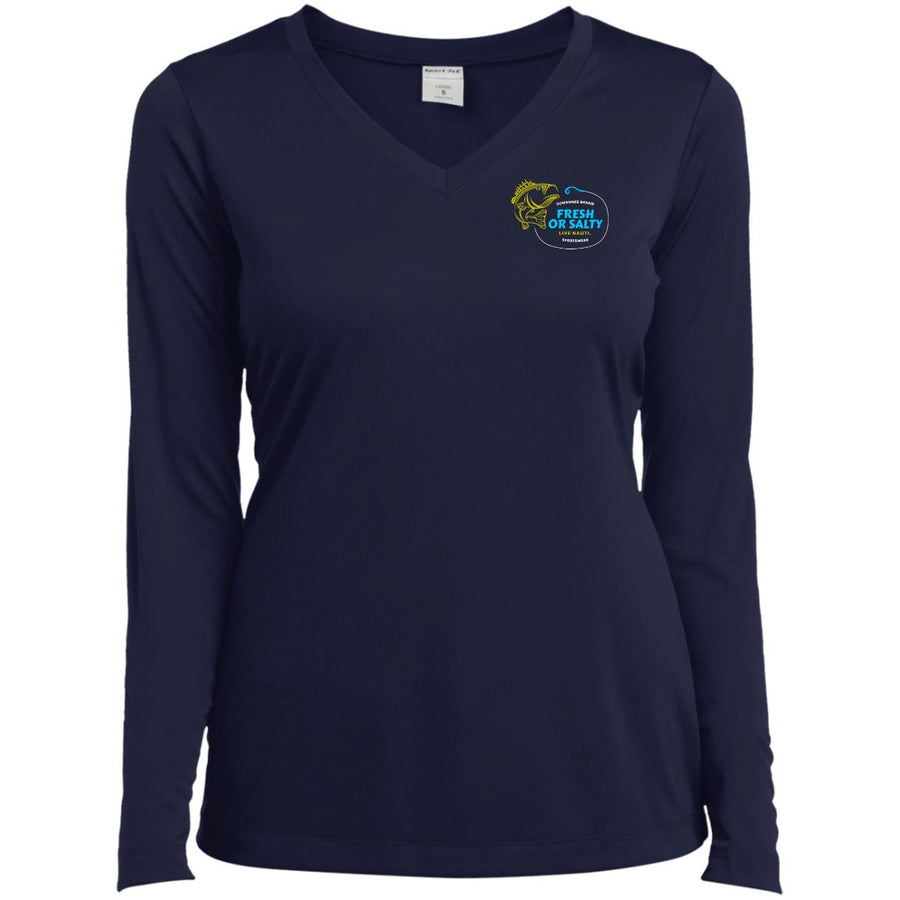 Bass Lure :: Womens LS Performance :: Fresh or Salty™