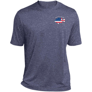 Red White & Bluegill™ :: Mens SS American Flag Performance