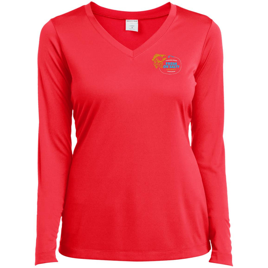 Bass Lure :: Womens LS Performance :: Fresh or Salty™