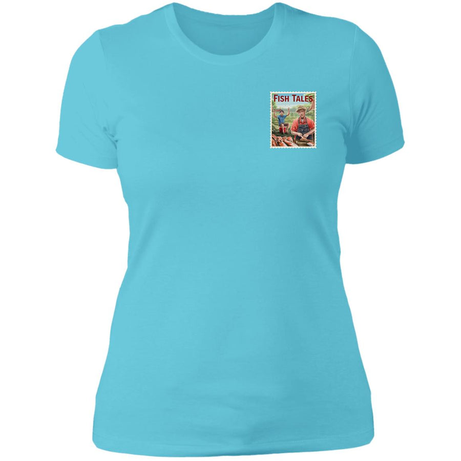 Fish Camp™ :: Womens SS Tshirt :: Fish Tales™