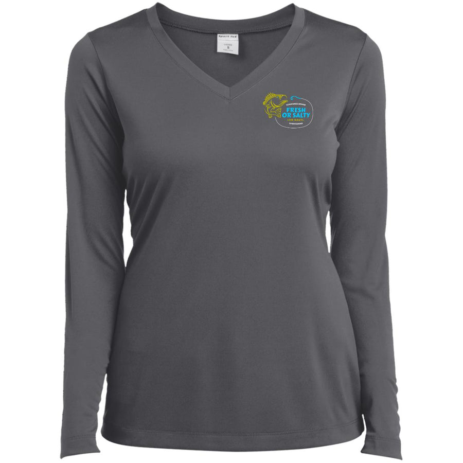 Bass Lure :: Womens LS Performance :: Fresh or Salty™