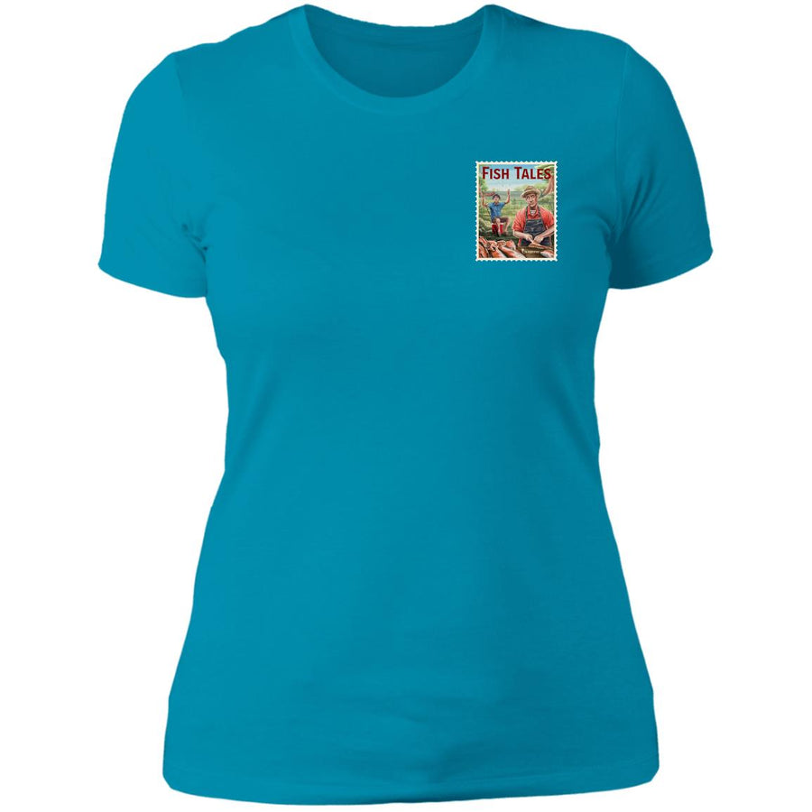 Fish Camp™ :: Womens SS Tshirt :: Fish Tales™