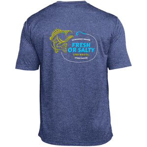 Bass Lure :: Mens SS Performance :: Fresh or Salty™