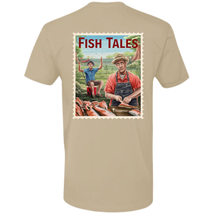 Fish Camp™ :: Mens SS Tshirt :: Fish Tales™