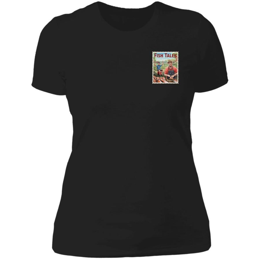 Fish Camp™ :: Womens SS Tshirt :: Fish Tales™