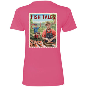 Fish Camp™ :: Womens SS Tshirt :: Fish Tales™