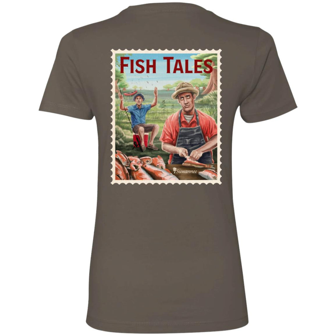 Fish Camp™ :: Womens SS Tshirt :: Fish Tales™