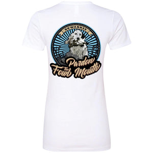 Pardon The Fowl Mouth™ Setter :: Womens SS Tshirt :: Fowl Language™