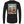 long sleeve black tshirt with an image of two guys at fishing camp filleting fish on a stamp by Suwannee Brand Apparel