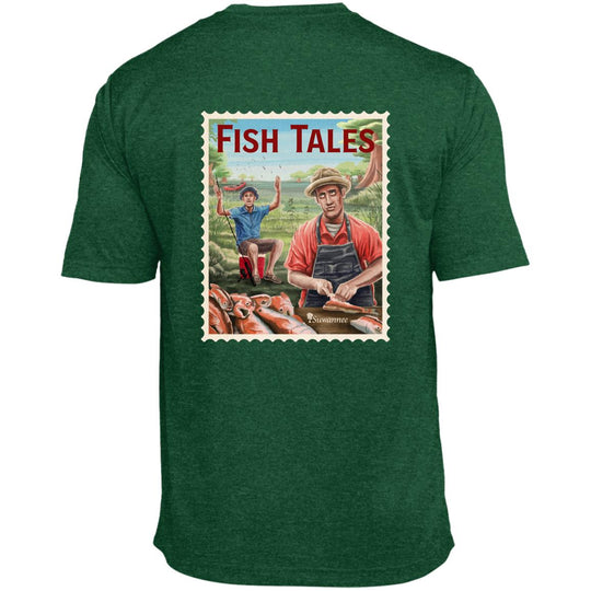 Fish Camp™ :: Mens SS Performance Tshirt :: Fish Tales™