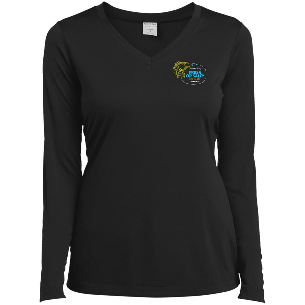 Bass Lure :: Womens LS Performance :: Fresh or Salty™