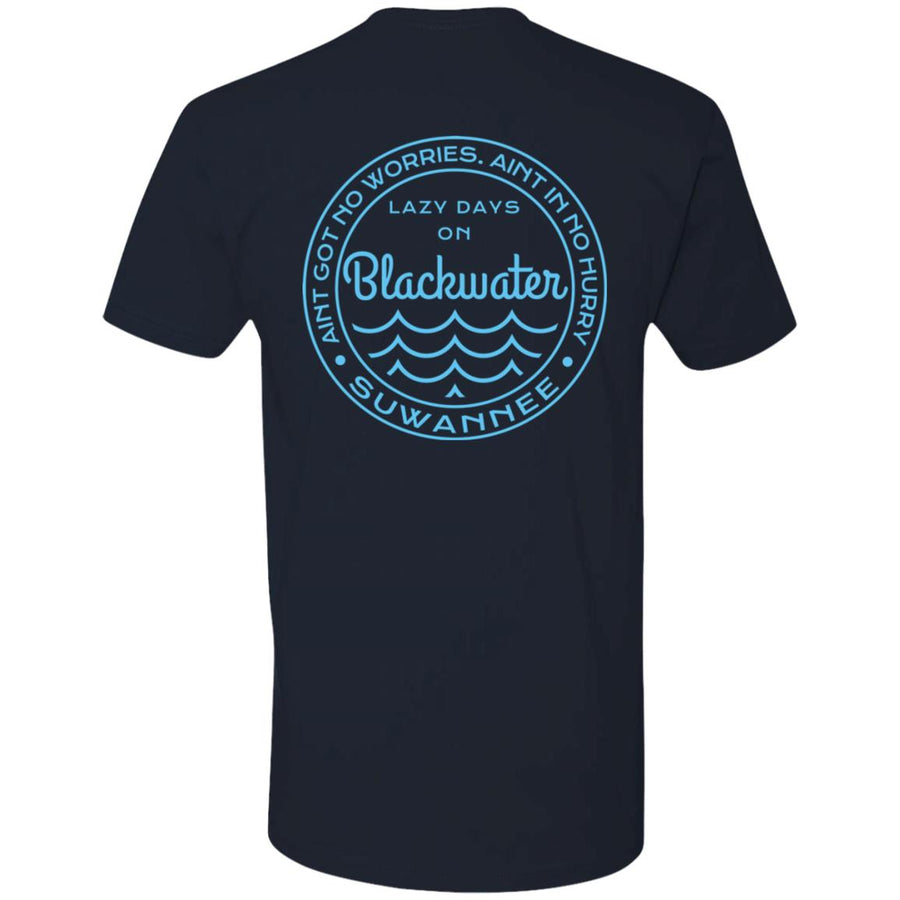 No Worries No Hurry :: Mens SS Tshirt :: Blackwater™