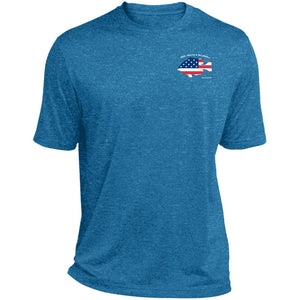 Red White & Bluegill™ :: Mens SS American Flag Performance