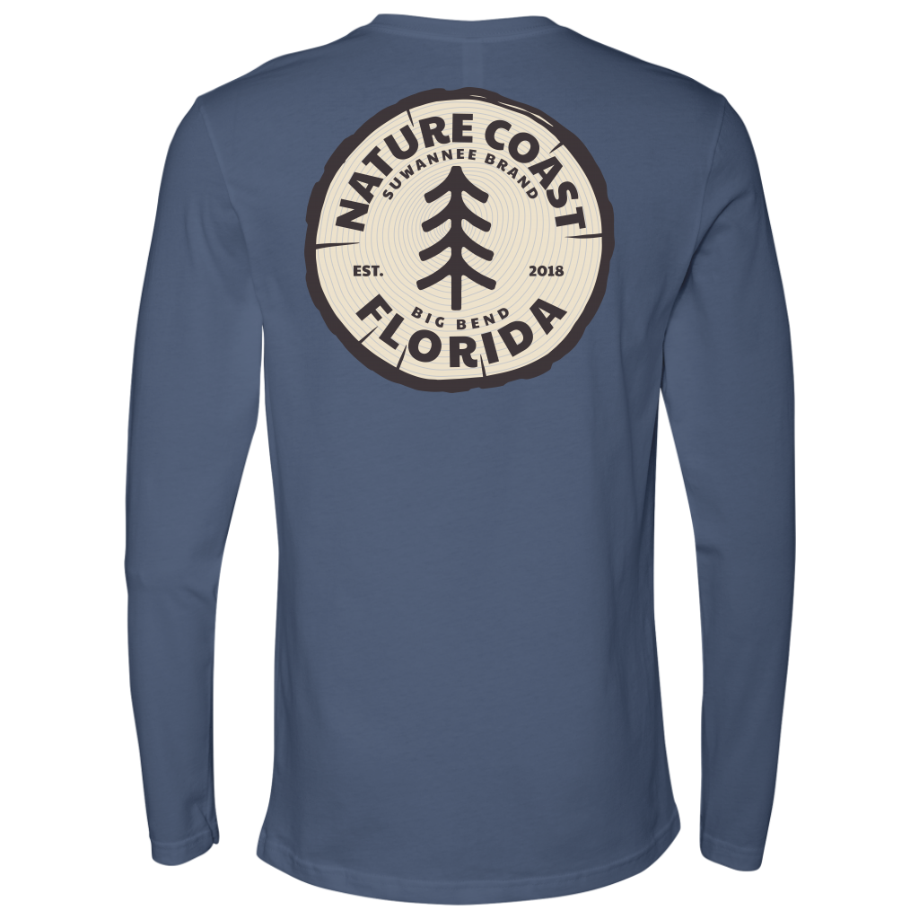 Nature Coast Log - Mens Tshirt - LS - Suwannee™
