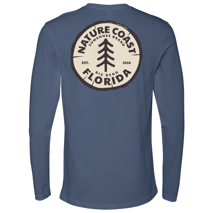 Nature Coast Log - Mens Tshirt - LS - Suwannee™