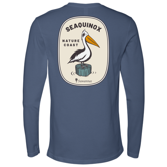 Nature Coast Pelican - Mens Tshirt - LS - Suwannee™