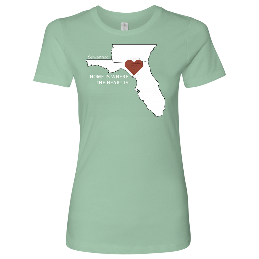 Home Is Where The Heart Is - Womens Tshirt - SS - Suwannee™