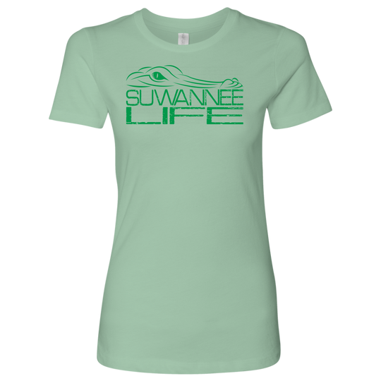Sneaky Gator - Womens Tshirt - SS - Suwannee Life™