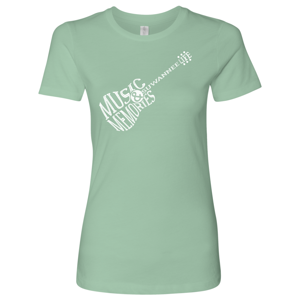 Music & Memories - Womens Tshirt - Suwannee Life™