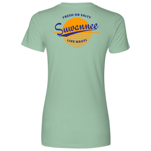 Fresh or Salty Sunset -  Womens Tshirt - SS - Suwannee™