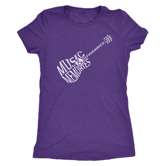 Music & Memories - Womens Tshirt - Suwannee Life™