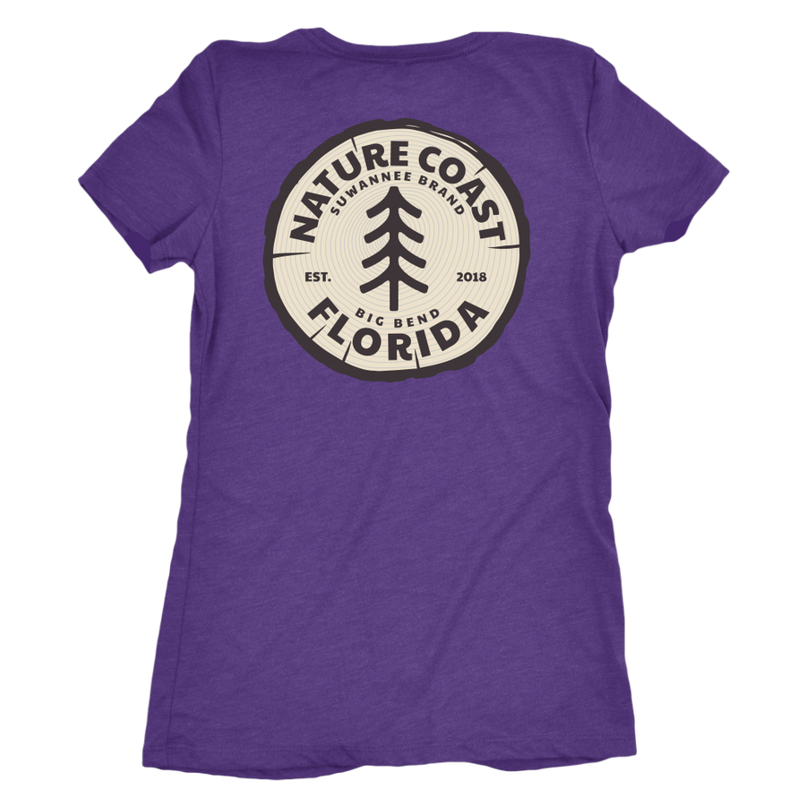 Nature Coast Log - Womens Tshirt - SS - Suwannee™