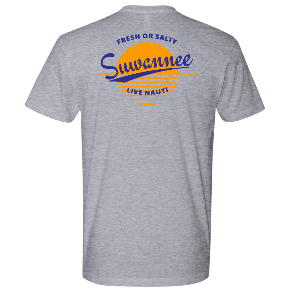 Fresh or Salty Sunset - Mens Tshirt - SS/LS - Suwannee™