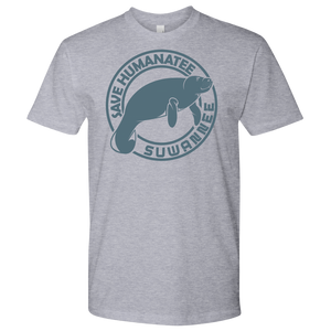 Save Humanatee™ v2 - Mens Tshirt - SS/LS - Suwannee™