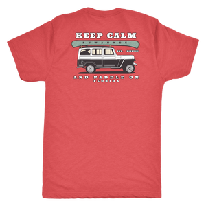 Keep Calm & Paddle On - Mens Unisex Tshirt - SS - Suwannee™