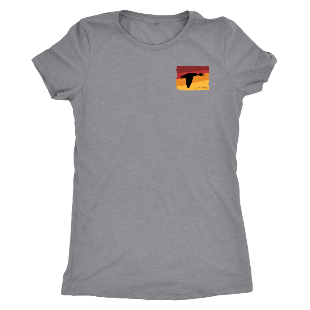 Summer Sunset Duck - Womens Tshirt - SS - Suwannee™