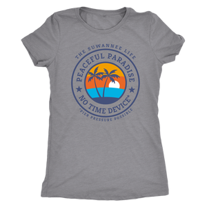 Peaceful Paradise 01 - Womens Tshirt - SS - Suwannee Life™