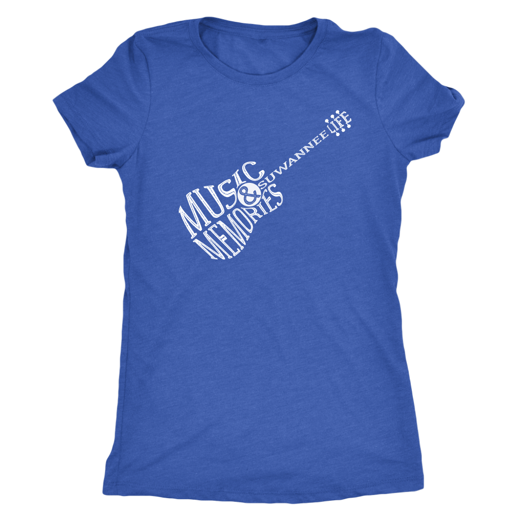Music & Memories - Womens Tshirt - Suwannee Life™