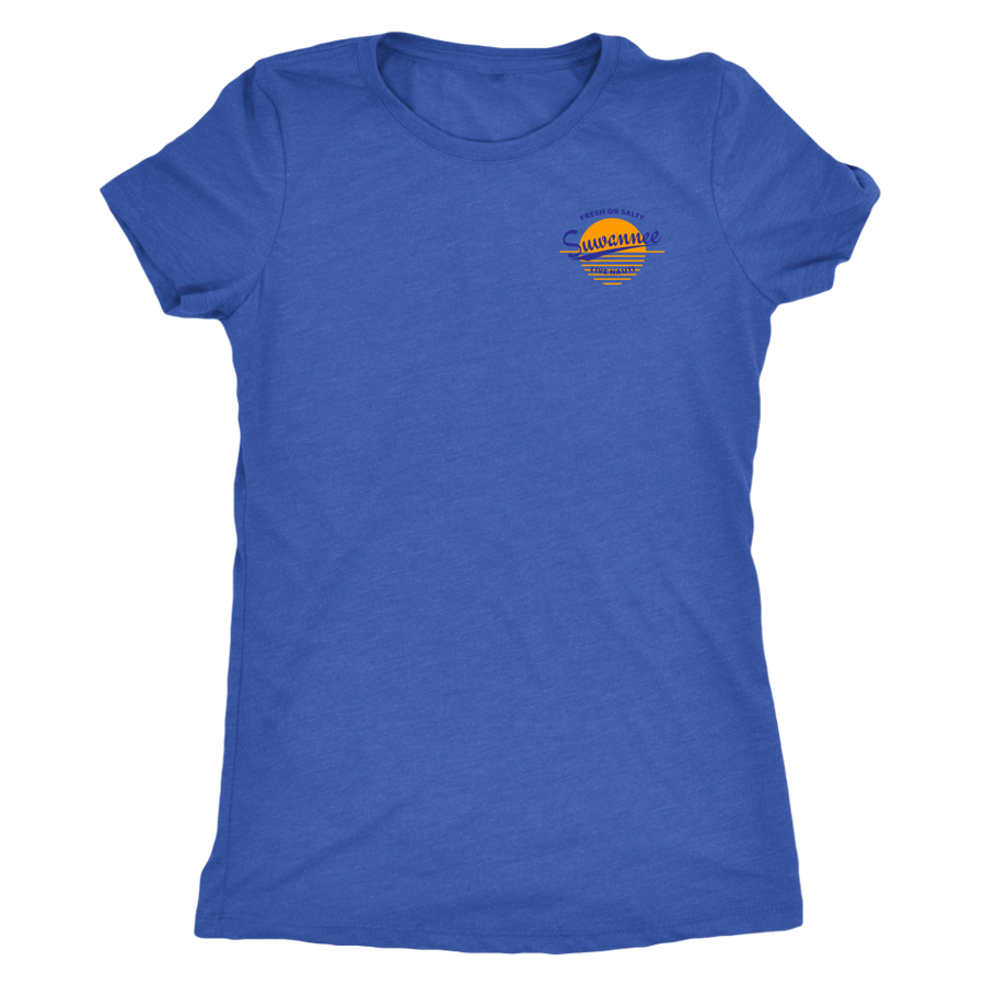 Fresh or Salty Sunset -  Womens Tshirt - SS - Suwannee™