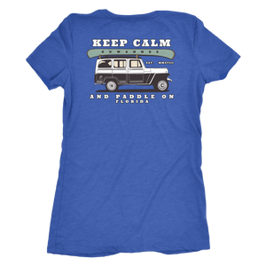 Keep Calm & Paddle On - Womens Tshirt - SS - Suwannee™