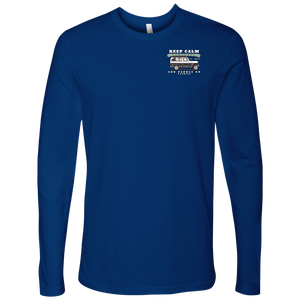Keep Calm & Paddle On - Mens Unisex Tshirt - LS - Suwannee™