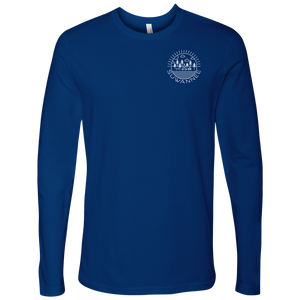 Camping Scene Line Art - Mens Tshirt - SS/LS - Suwannee™