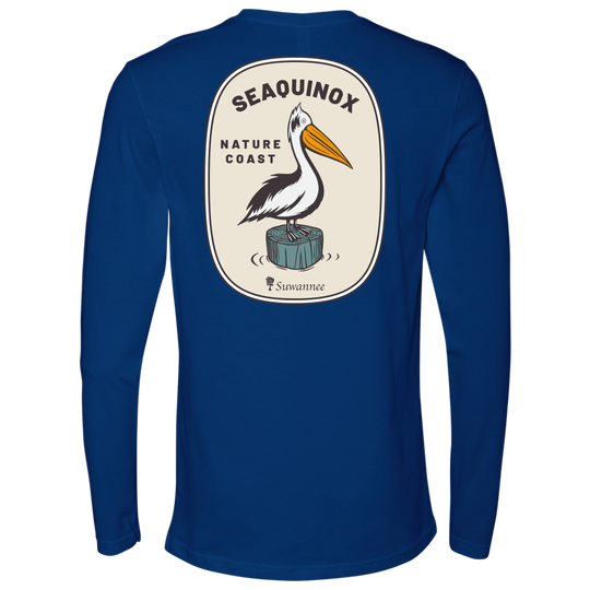 Nature Coast Pelican - Mens Tshirt - LS - Suwannee™