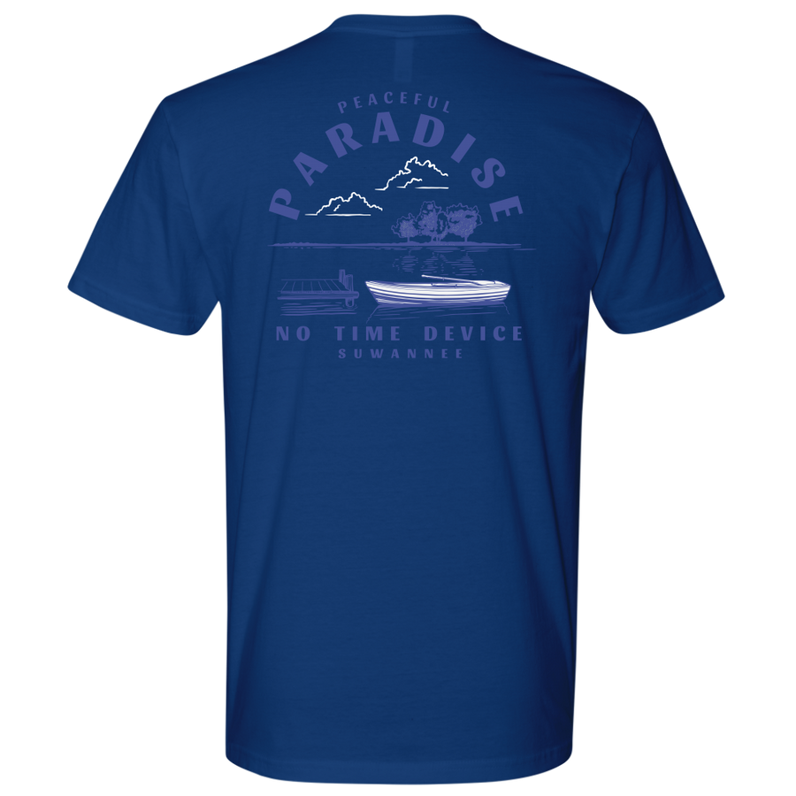 Peaceful Paradise Dock - Mens Unisex Tshirt - SS - Suwannee™